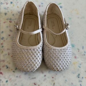 Elegant Cream Kids Shoes